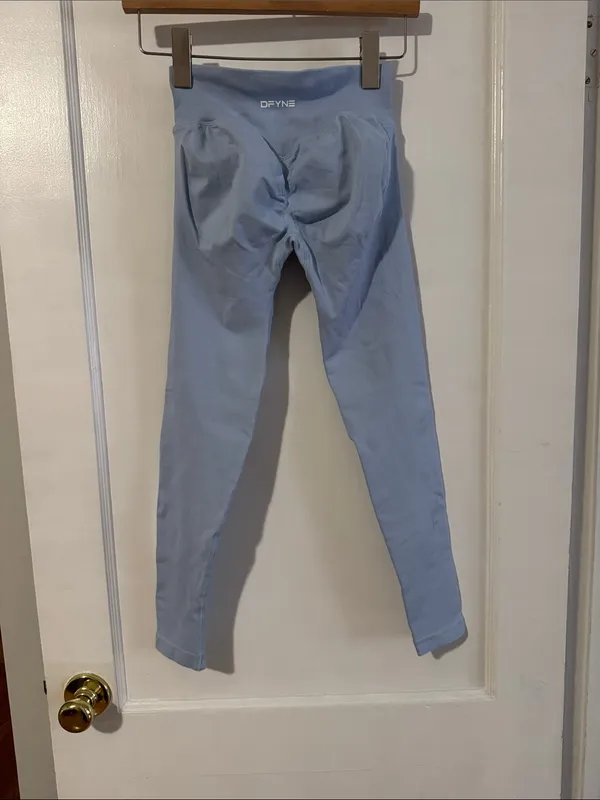 Dfyne sky blue leggings - Image 2