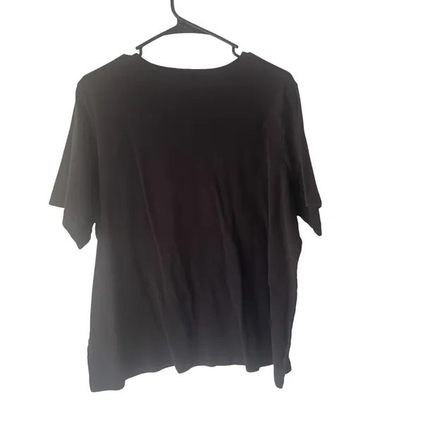 Vintage Disney Tinkerbell Women's Plus Size 2X Fairy Grunge Black‎ T Shirt - Image 4