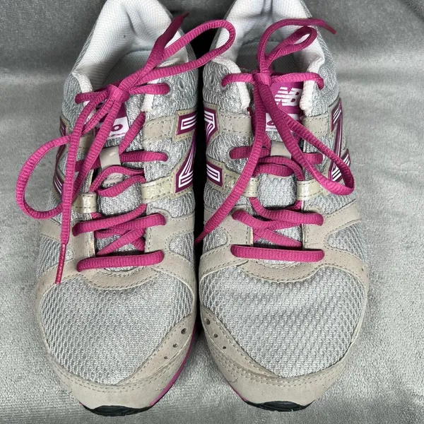 New Balance‎ Womens 690 Gray Pink Sneakers Size 8 - Image 6