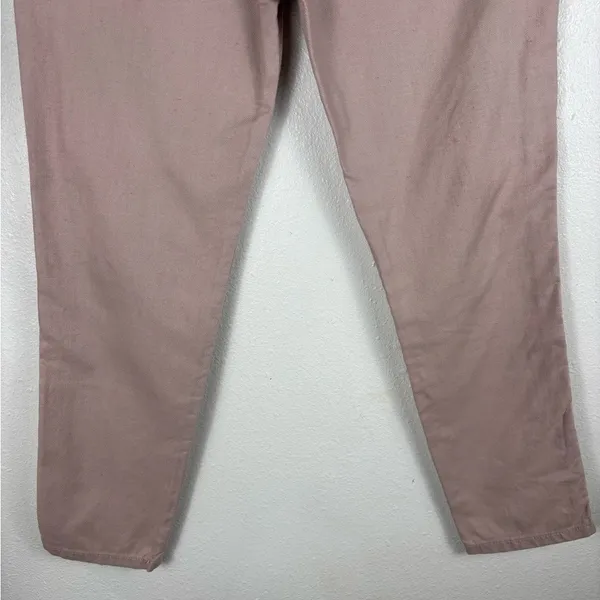 The‎ GREAT. Slouch Army Pant 25 Blush Pink Ankle High Rise Button Fly Pants - Image 11
