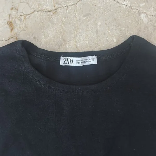 Zara NWOT Cap Sleeve Tee - Image 2
