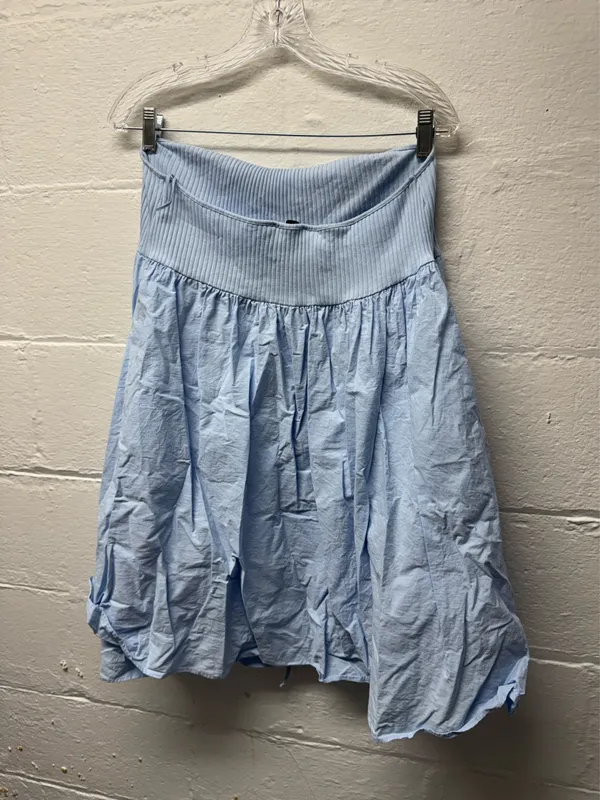 Zara Blue Halter Baby Doll Dress - Image 7