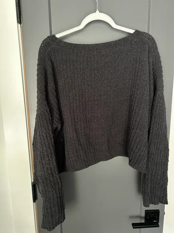 Black Knit Sweater - Image 3