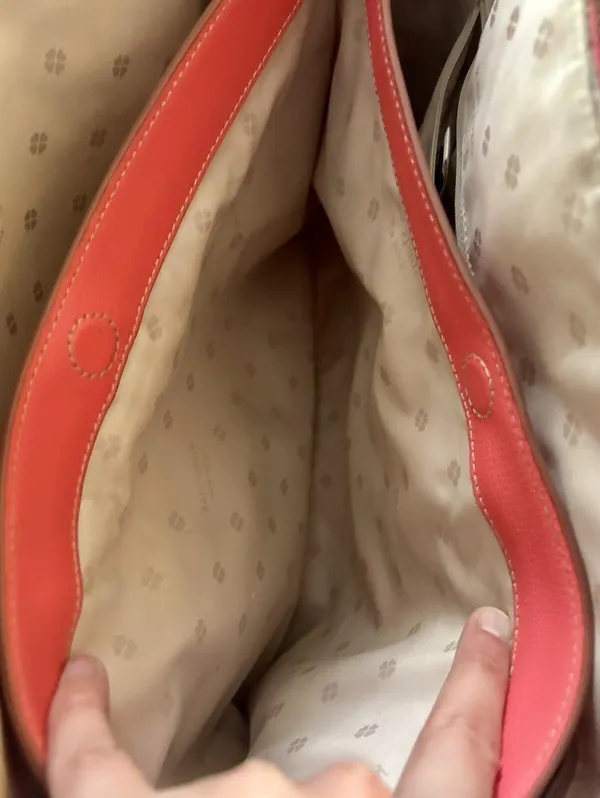 Kate Spade New York All Day Large Zip Top Tote (Peach Melba) - Image 9