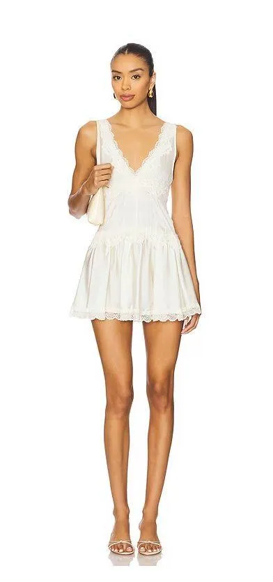 Free People Slip Mini Dress - Image 6