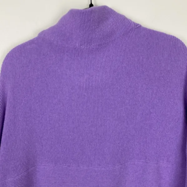 Free People Ottoman Oversized Slouchy Sweater Cowl Neck Purple Women’s Large - Image 11