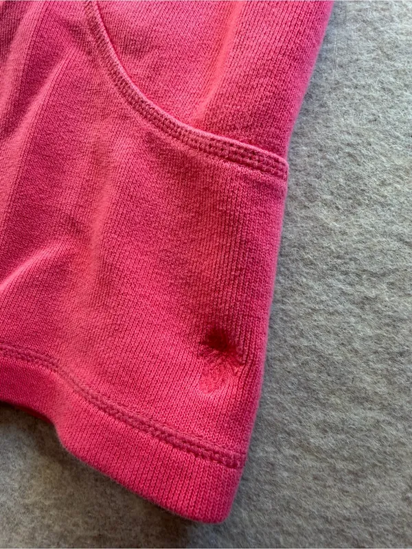 Tommy Bahama Aruba Half Zip Sweatshirt Women’s XL Very Berry Pink - Image 10