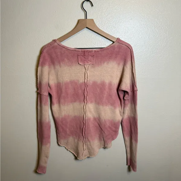 Free People We The Free Come And‎ Get It Washed Stripe Tee - Image 5