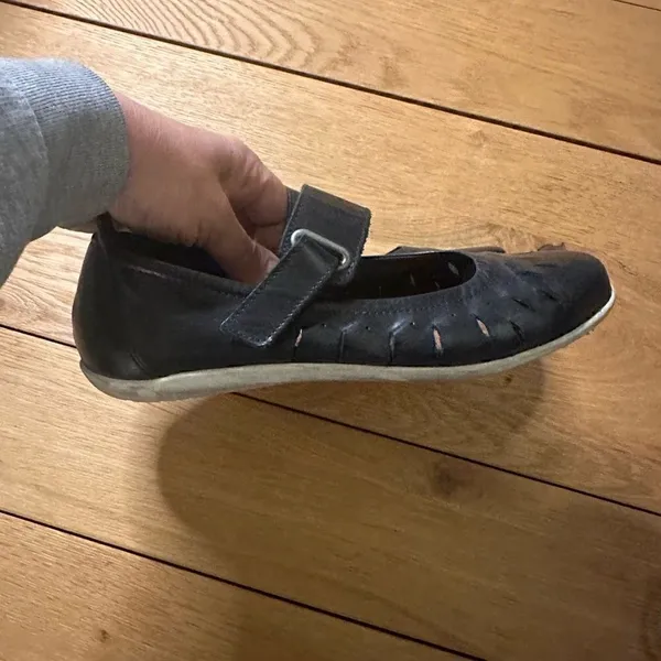 Taos black leather flats 39 Black Size 8.5 - Image 5