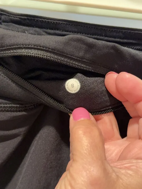 Lululemon Pace Rival Skirt Black Size 8 - Image 5