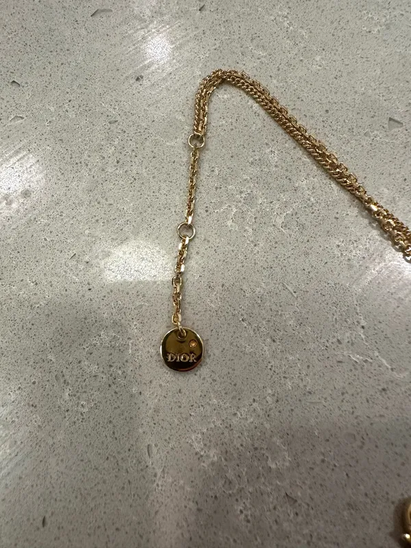 Dior Petit CD Double Necklace - Image 3