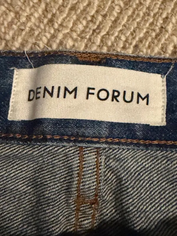 Aritzia blue denim mini skirt #aritzia #denim - Image 4