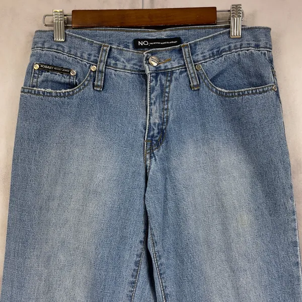 NOBABY The‎ Revolt Womens Jeans Size 30 Wide Leg Flare Y2K 2000s Streetwear - Image 2