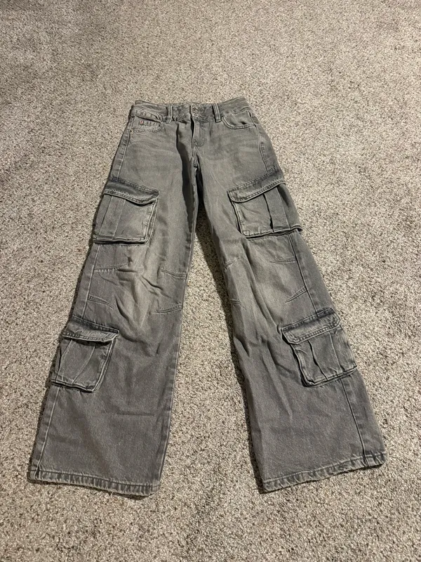 Garage Denim Cargo Jeans - Image 2