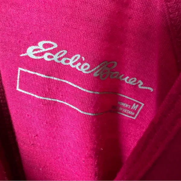 Eddie Bauer Pink Racerback Athletic Workout Tank Top Sz M - Image 4