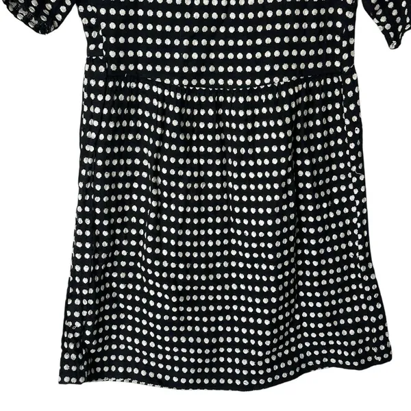 Ace&Jig Black and White polka dot Checkered mini Dress - Image 8