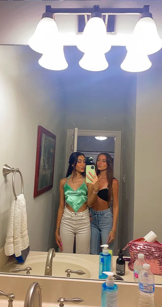 silk crop top - Image 4