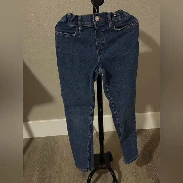 H&M Dark Blue Skinny Jeans - Image 3