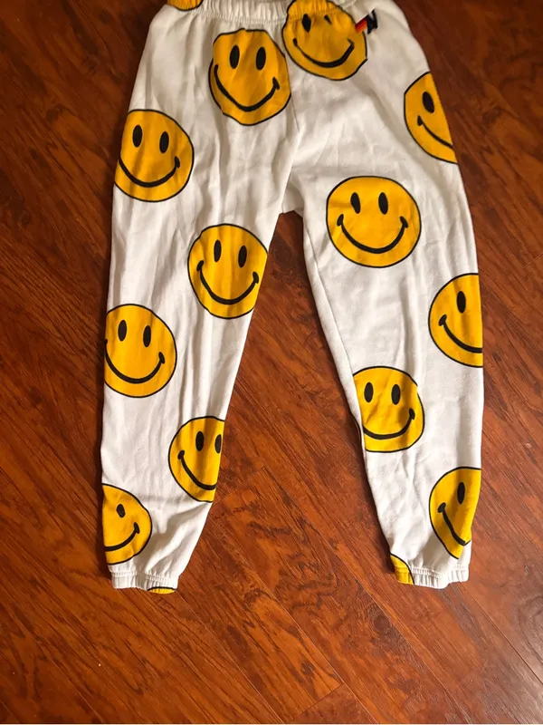 Aviator Nation smiley sweat pants - Image 2