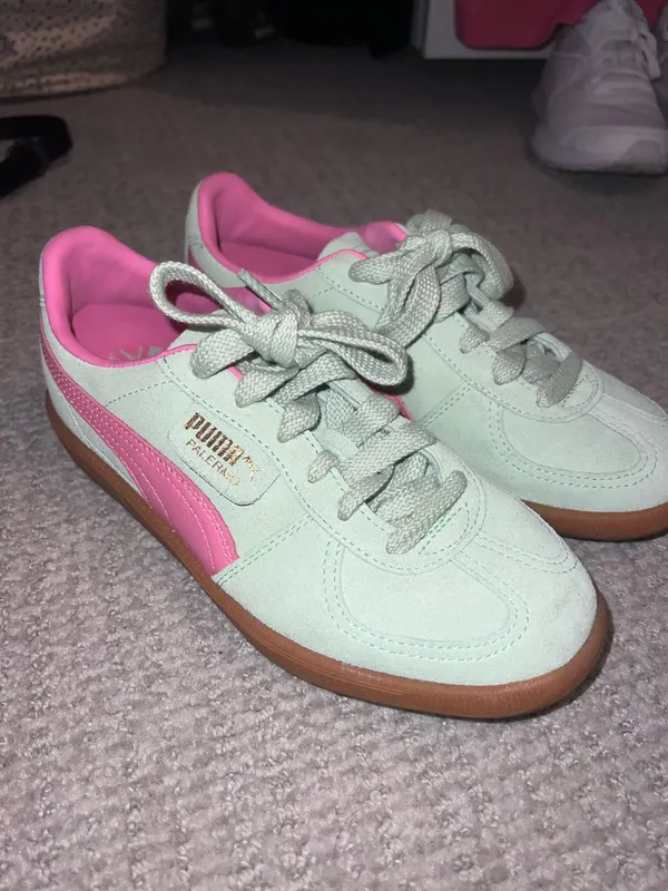 Puma Palermo Green Sneakers - Image 8