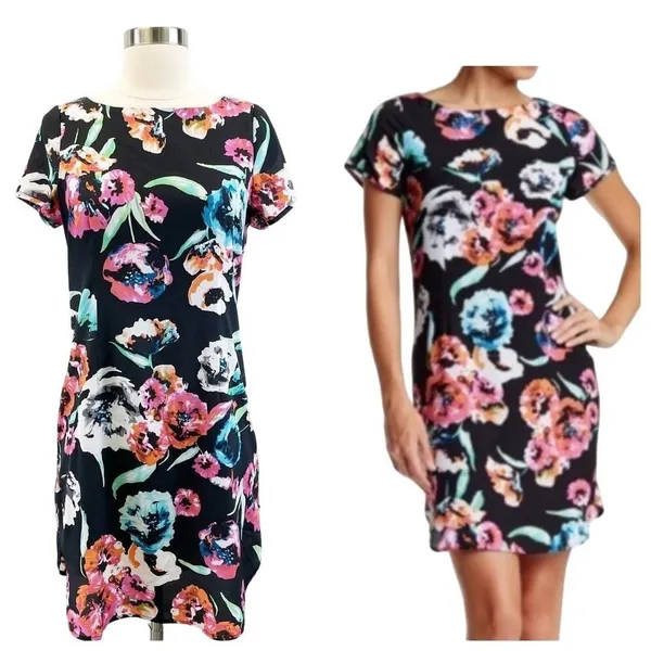 Yumi Kim Womens Dress Small Floral Romantic Modern‎ Citywear Urban Chic Feminine - Image 3