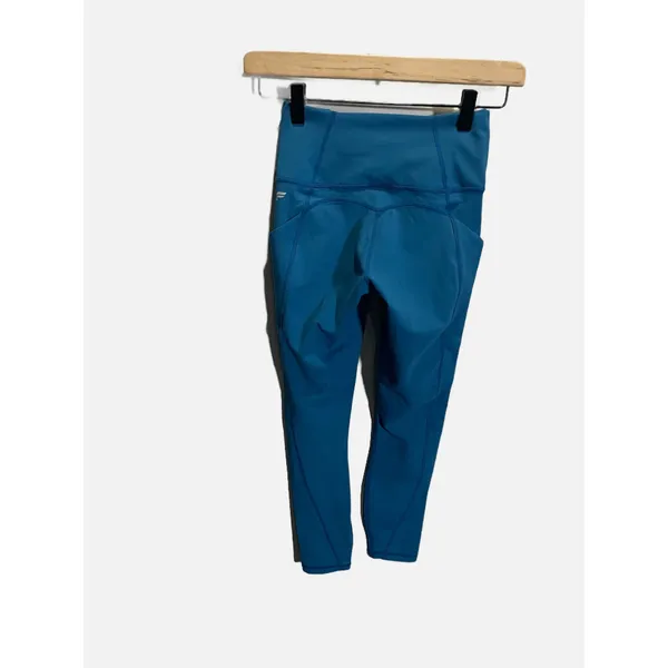 Fabletics Leggings Women XXS Blue PureLuxe High Waisted‎ Pocket Yoga Athletic - Image 5