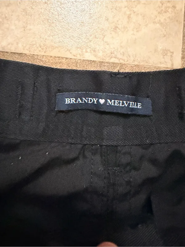 Black Cargo Pants - Image 3