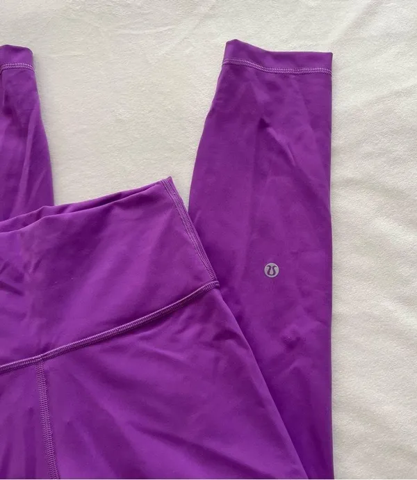 Lululemon Wunder Under Train High-Rise Tight 25" (Moonlit Magenta) - Image 7