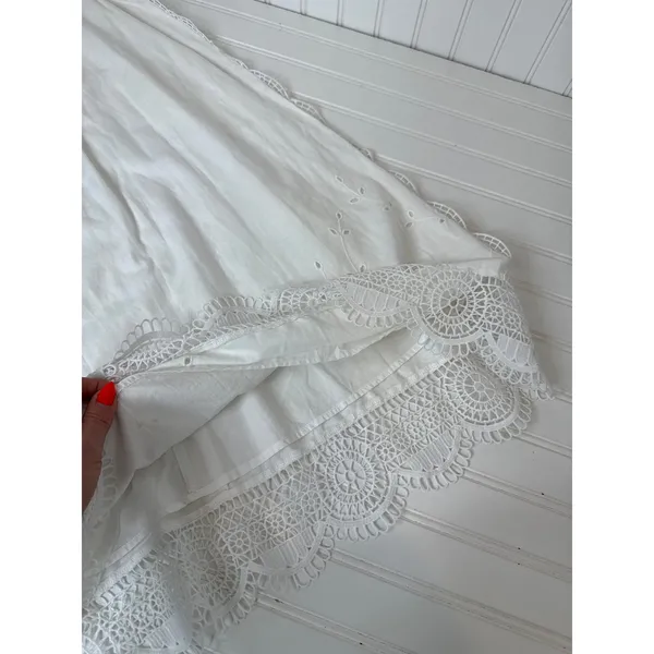 GAP White Crochet Trim Mini Dress & BAND OF GYPSIES Floral Mini Dress BUNDLE XS - Image 5