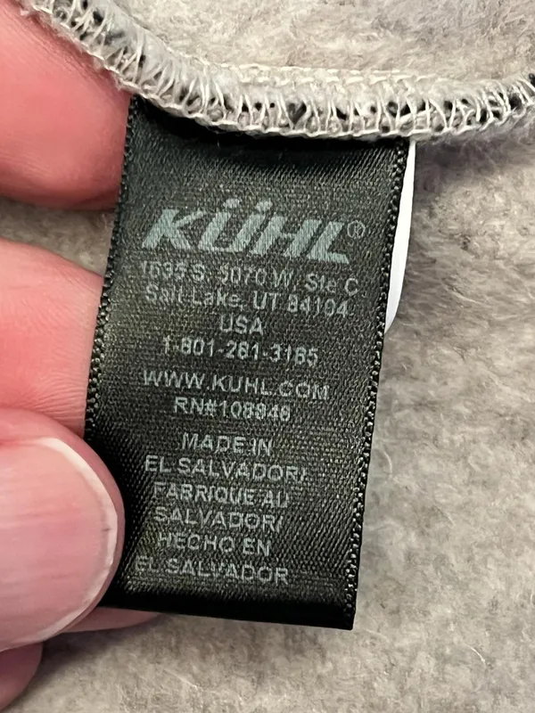 Kuhl Jacket Womens XL Gray Fleece Button Front Collared Mid Length Casual - Image 11