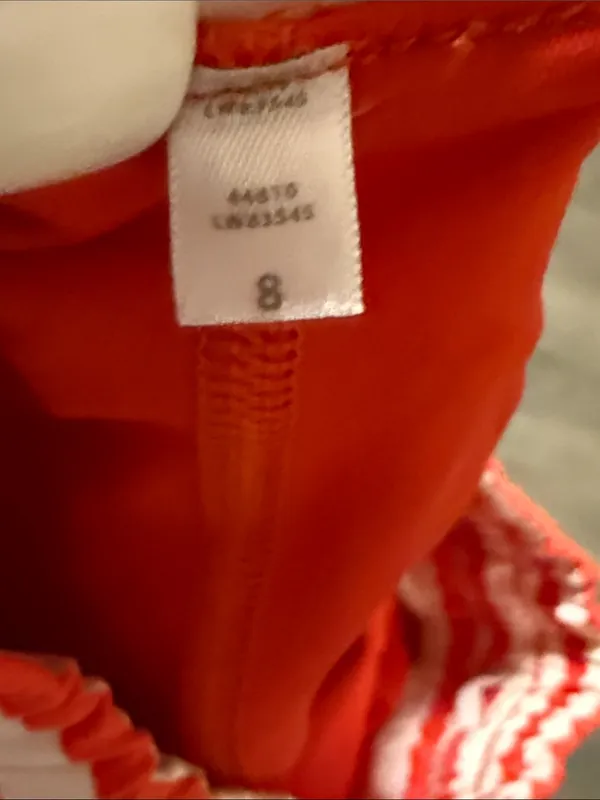Lululemon Red Athletic Ruffle Skirt size 8 - Image 3