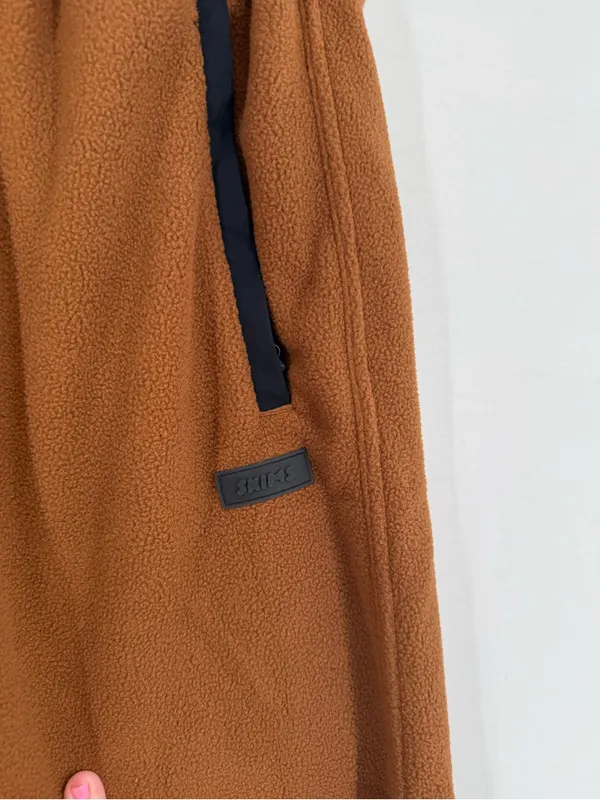 Skims Outdoor Fleece Straight Leg‎ Pant Size Small Nwt - Image 6