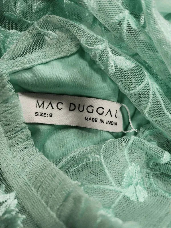 Mac Duggal  Embroidered Ruffled Cap Sleeve size 8. $298 - Image 10