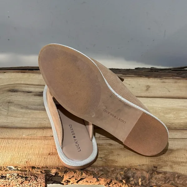 Lucky Brand Leather mules Size 9 A45‎ - Image 9