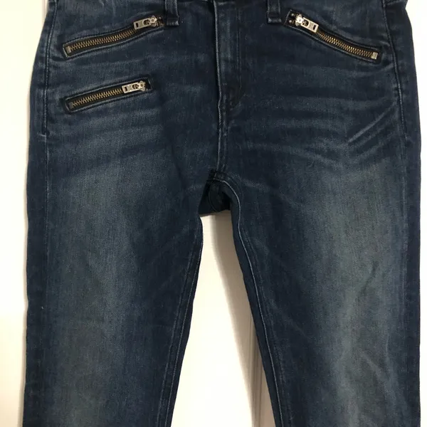 Rag & Bone jeans women’s zipper pocket & ankle skinny high‎ rise jeans. size 28 - Image 2