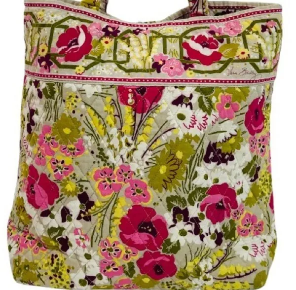 Vera Bradley Toggle Tote(make me blush print) - Image 3
