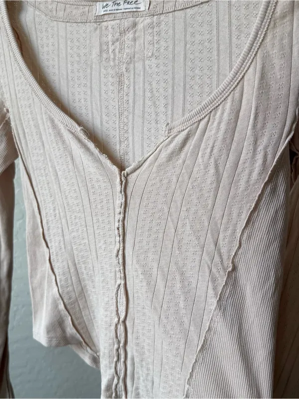 FREE PEOPLE Eyes On You Long Sleeve Top - Image 8