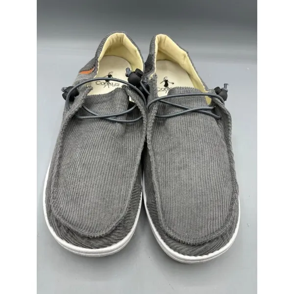 Corkys Kayak Shoes Womens Sz 10 Grey Corduroy‎ Slip On Lightweight - Image 2