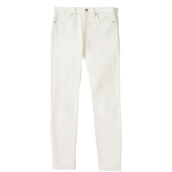 Everlane Bone The Mid Rise Skinny Crop Jeans Size‎ 23 - Image 4