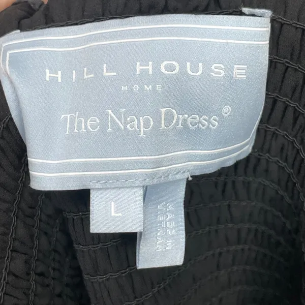 Hill House Home The Nap Dress Naomi Nap Dress Shirred Smocked Size Large Fall - Image 10