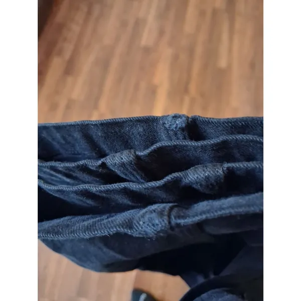 TNA Black Relay Cargo Utility Pants 4 Goth Streetwear Grunge Drop in Pockets - Image 9