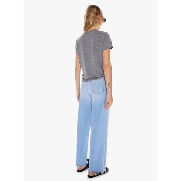 Mother High Waisted Spinner Ankle Fray Jeans In The Blink of an Eye Size 26‎ - Image 3