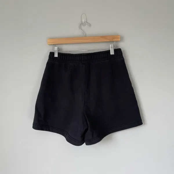 Jordan Loose Fit 100% Cotton Shorts Black Comfortable Lounge Women's Size Small - Image 2