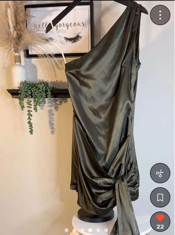 NWT Superdown Dannika Mini Tie Dress - Image 4