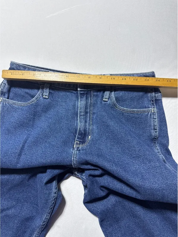 Hollister Ultra High-Rise Mom Jeans W29 L27 - Classic Blue - Image 5