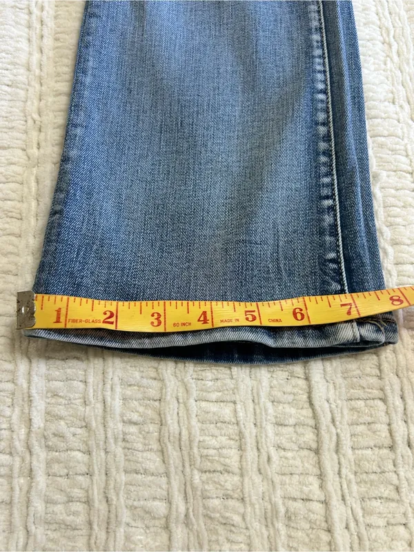 Buckle Light Blue Boot Cut Jeans Size 23 - Image 10