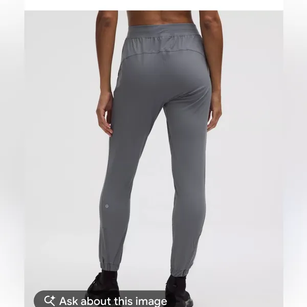 Lululemon Athletica adapted state high rise Gray Joggers‎ 2 - Image 2