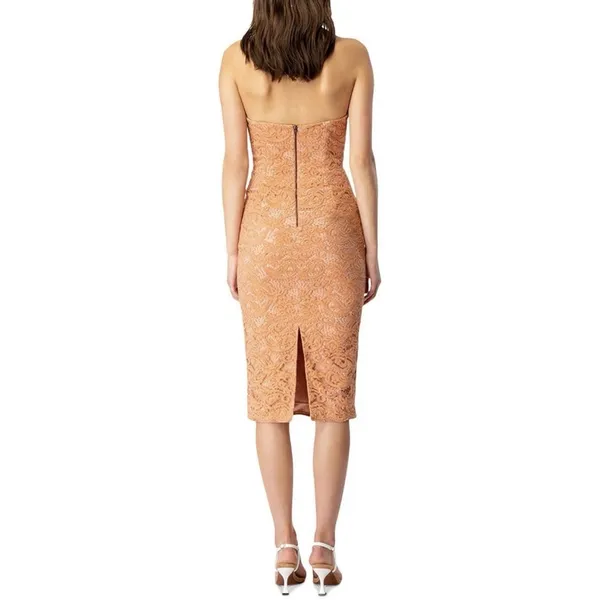 Bardot Riviera Corset Dress Size‎ XL Lace Halter Neck - Image 4