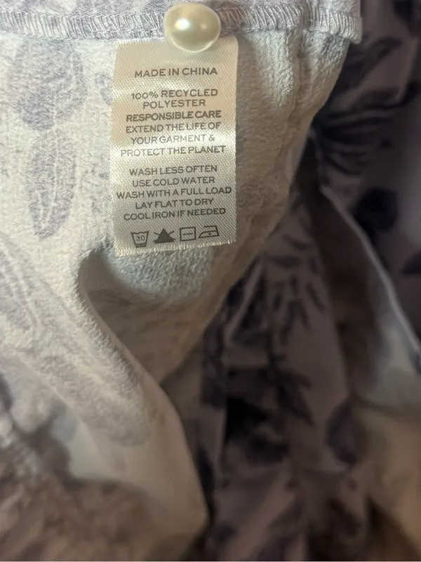 Hill House Home Talia Dress Lilac Tonal Crepe - Image 4