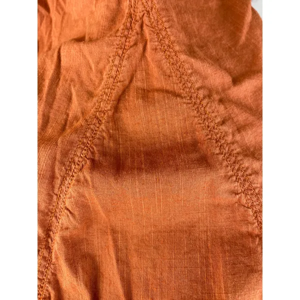 Daily Practice‎ by Anthropologie Boho Mollie Mini Dress Cocoa Powder Size Medium - Image 10
